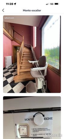 Monte escalier stannah