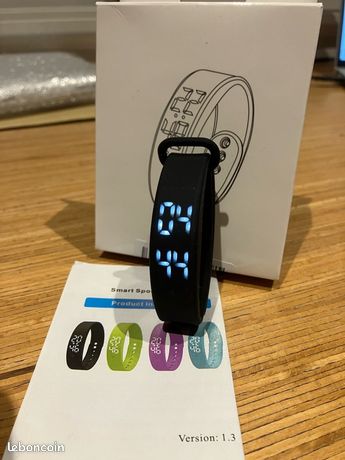 Montre de rappel vibrante charge usb 3 sonneries par jour