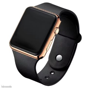 Montre numérique Simple pour hommes femmes mode Sport montre électronique LED b