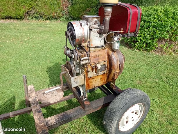 Moteur Vendeuvre 1950 Diesel monocylindre industriel