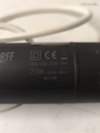 Moteur de volet roulant bubendorff mi2 25 Nm
