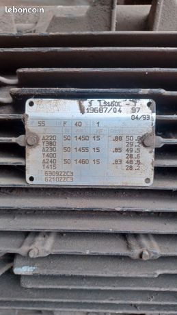 Moteur électrique 15kW