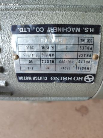 Moteur machine à coudre industriel
