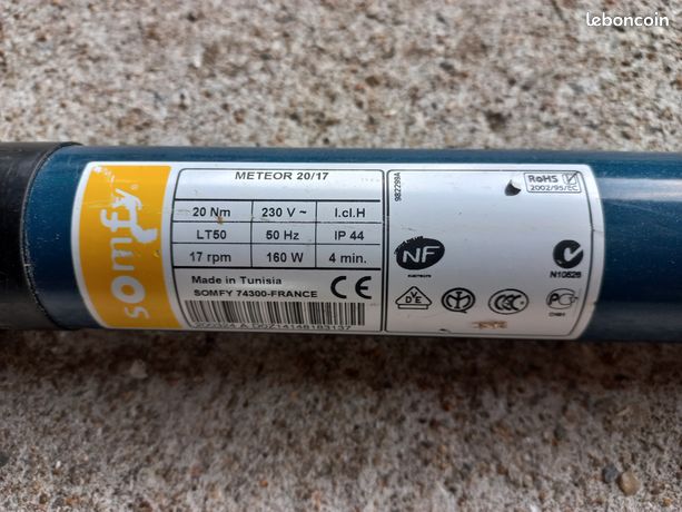 Moteur Somfy Meteor 20/17