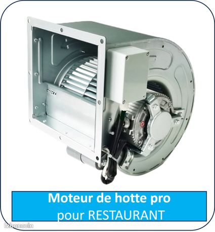 Moteur ventilateur escargot NEUF DD7/7 pour extraction de hotte de cuisine professionnelle/ restaurant- DESTOCKAGE-livraison EXPRESS