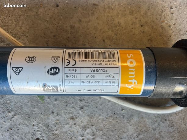 Moteur volet roulant somfy