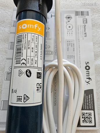 Moteurs SOMFY OXIMO RTS 6/17