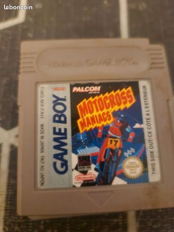 Motocross maniac game boy cartouche