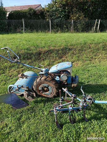 Motoculteur staub ppx s6 et ses outils