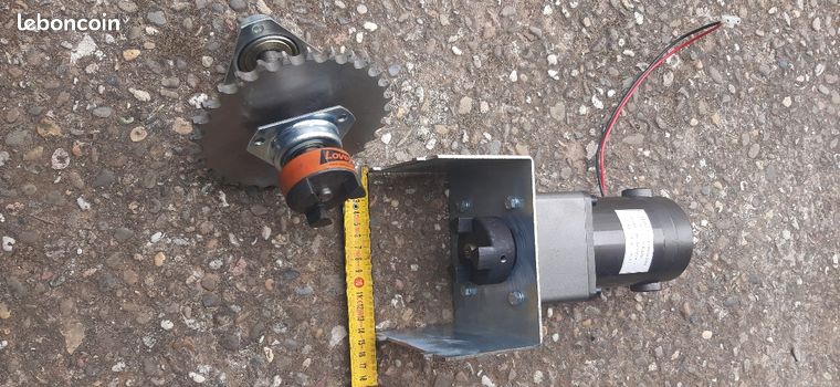 Motorisation électrique 24v système à chaine