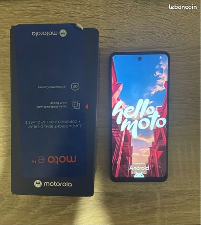 Motorola E14 128GO gris