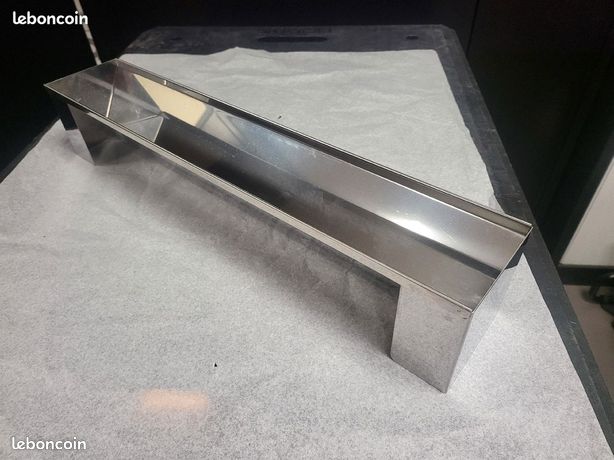 Moule gâteaux (bûche) inox triangulaire, professionnel 50cm