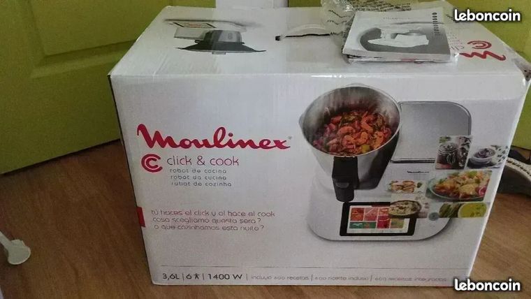 Moulinex Click and Cook HF506110 - Robot Cuisseur - avec balance cuisine -- NEUF