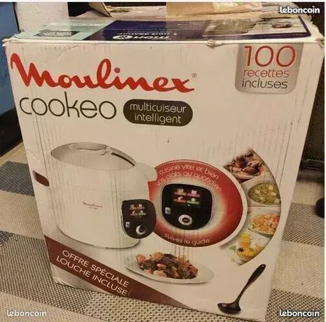 Moulinex Cookeo 6L 1600W - CE700100 - YY4407FB - 100 recettes + Louche - NEUF