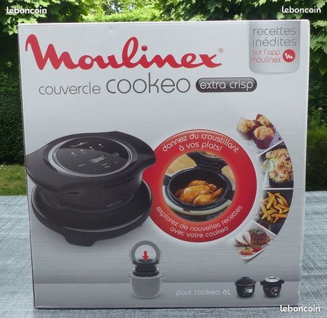 Moulinex couvercle cookeo extra crips pour cookeo 6 litres