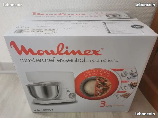 Moulinex Masterchef Essential QA150110 - Robot pâtissier - NEUF