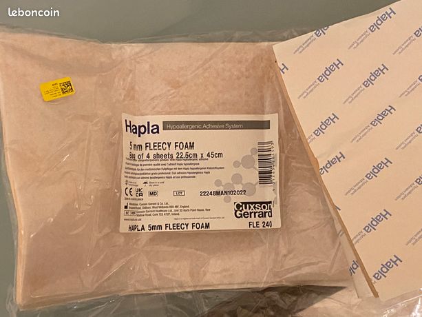 Mousse de polyuréthane 45 x 225 cm Hapla Fleecy Foam