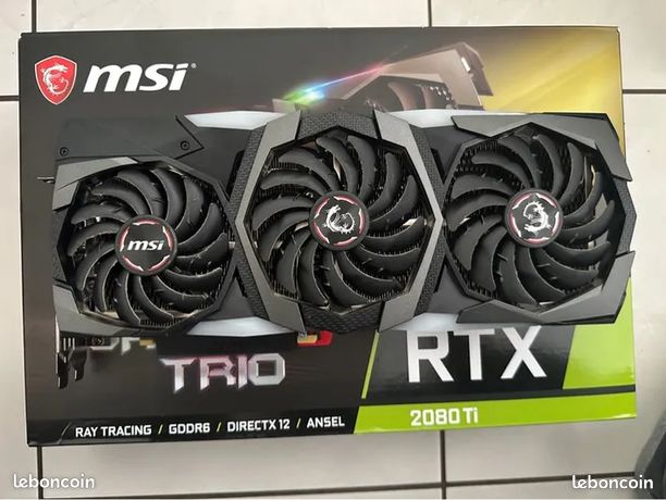 Msi RTX 2080 ti gaming x trio