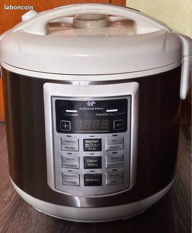 Multicuiseur Continental Edison 5 litres 12 fonctions