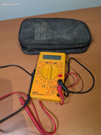 Multimètre Cat II 250v 19 calibre + house
