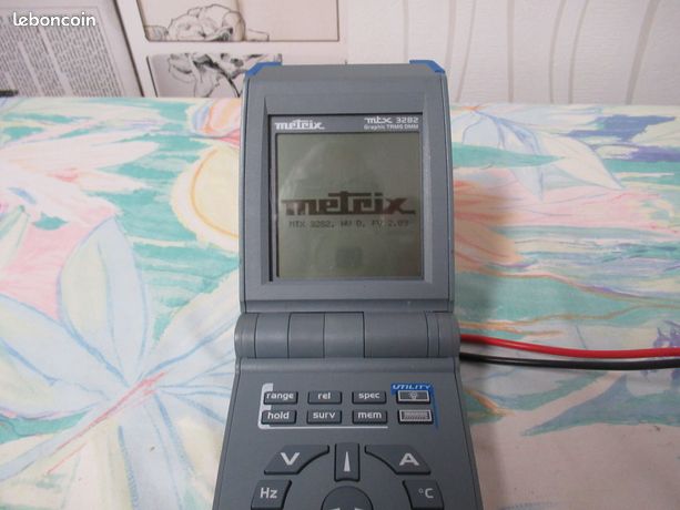 Multimetre metrix mtx 3282 II