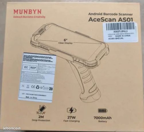 MUNBYN AS01P 2025 Scanner de Codes-Barres