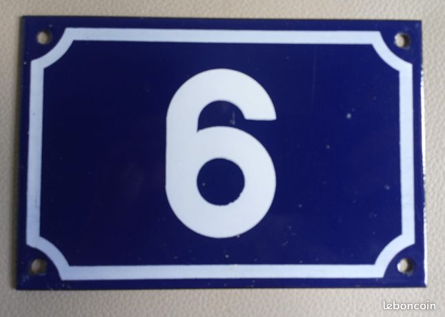 N° de plaque de rue