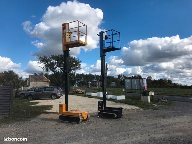 Nacelle plateforme sur chenilles