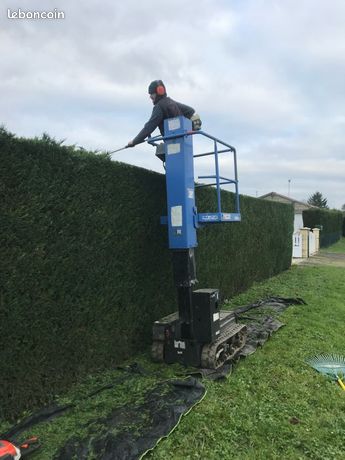 Nacelles, plateforme sur chenilles