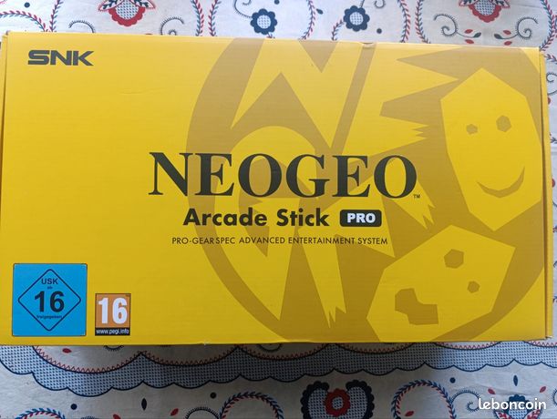 Neo geo arcade stick pro + hylostick installer