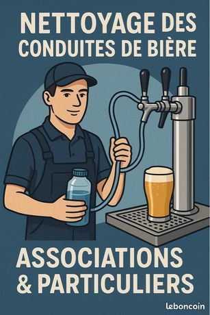 Nettoyage tireuse à bière (sanitarisation)