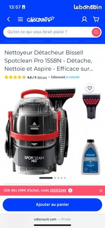 Nettoyer détacher Bissel