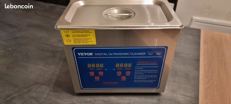 Nettoyeur à ultrasons VEVOR 3L