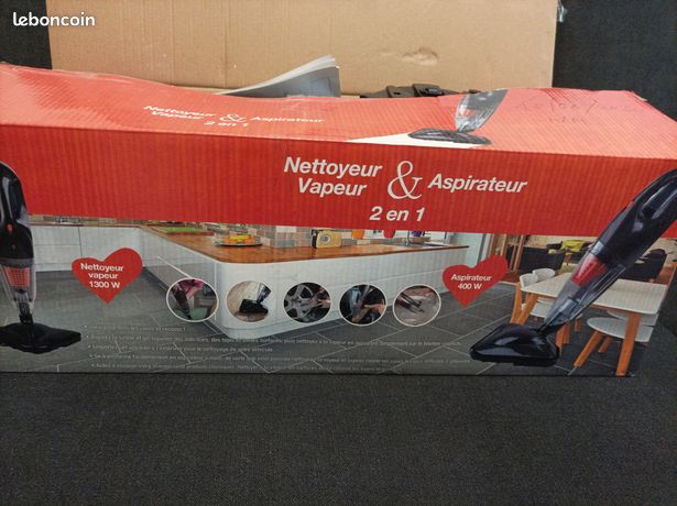Nettoyeur et aspirateur 2 en 1