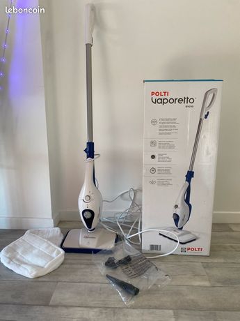 Nettoyeur Vapeur Polti Vaporetto SV210 - NEUF Complet avec Boîte et 2 Serpillières