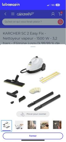 NETTOYEUR VAPEUR SC 2 EasyFix