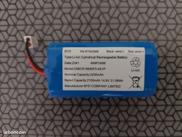 Batterie 14V pour Aspi Robot Rowenta 20 40 45 50 60 Smart Force Essential