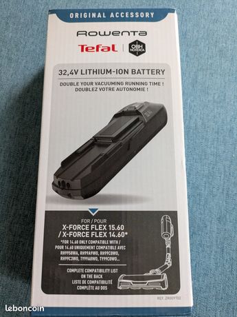 🔥 NEUF 🔥 Batterie 32,4V + Chargeur pour Rowenta Xforce Flex 15.60 ou 14.60