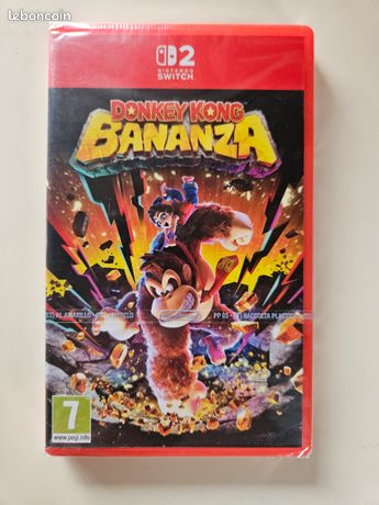 "NEUF" Donkey kong bananza switch2