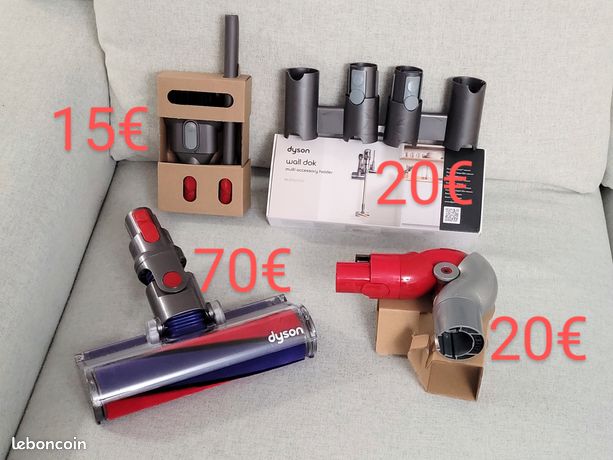 Dyson Brosse Fluffy Wall Dok Adaptateur Meuble Bas