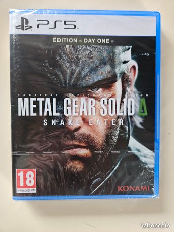 "NEUF" Metal gear solid delta ps5