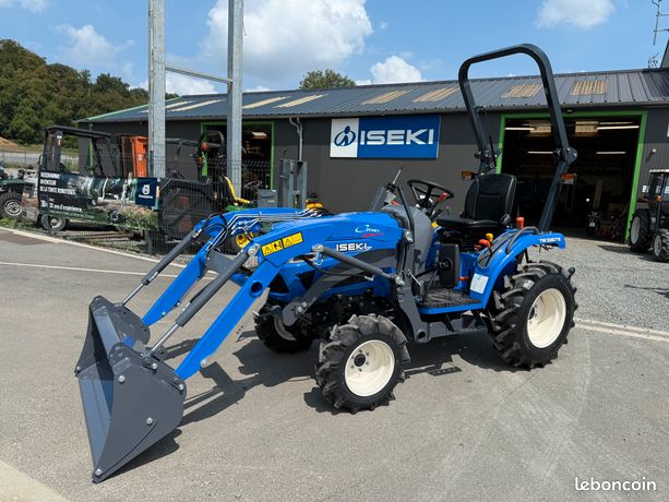 💙 NEUF Micro Tracteur ISEKI TM3267 ➕ Chargeur Cochet 💙🤍💔 Direction Assistée , homologué route , Inverseur 💙