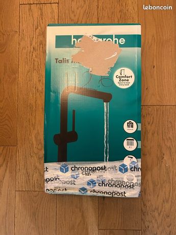 Neuf - Mitigeur évier extractible Hansgrohe Talis M54 noir mat