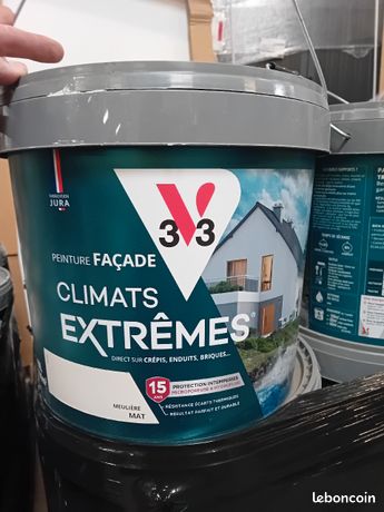 Neuf peinture exterieur v33 climat extrême meulière mat 10L