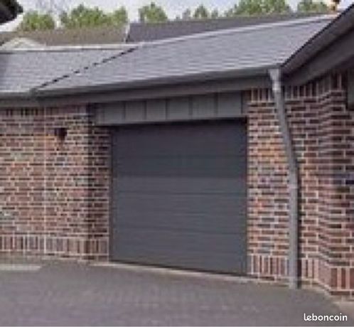 Neuf porte de garage sectionnelle motorisée