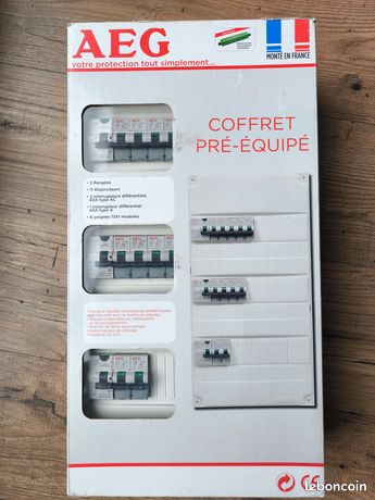 NEUF Tableau électrique AEG - 3 rangées - 13 modules - pré équipé