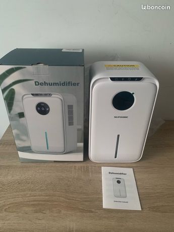 Déshumidificateur d'air silencieux 2500ml Warous avec tuyau