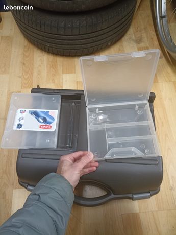 Grand boite à outils multi compartiments