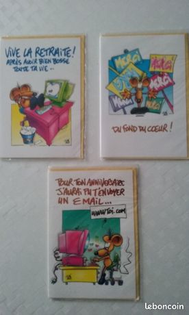 cartes anniversaire et retraite et