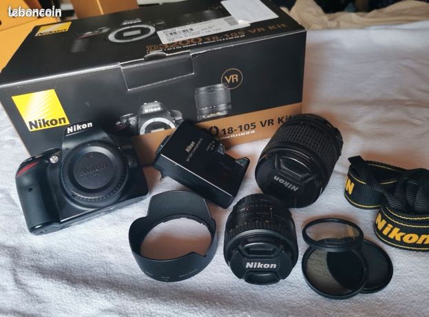 Nikon D3200 - 2 objectifs et filtres